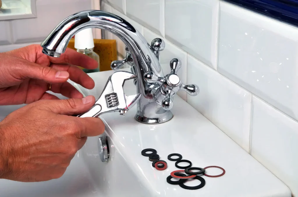 Bathroom faucet repair and fixture replacement by Palm Harbor Plumbing Pros